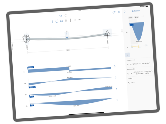 Doorbuiging Lite iPad app afbeelding 4