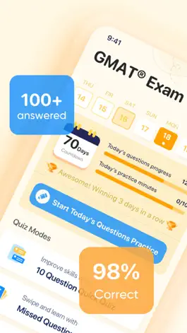 Game screenshot GMAT Exam Prep 2023 apk