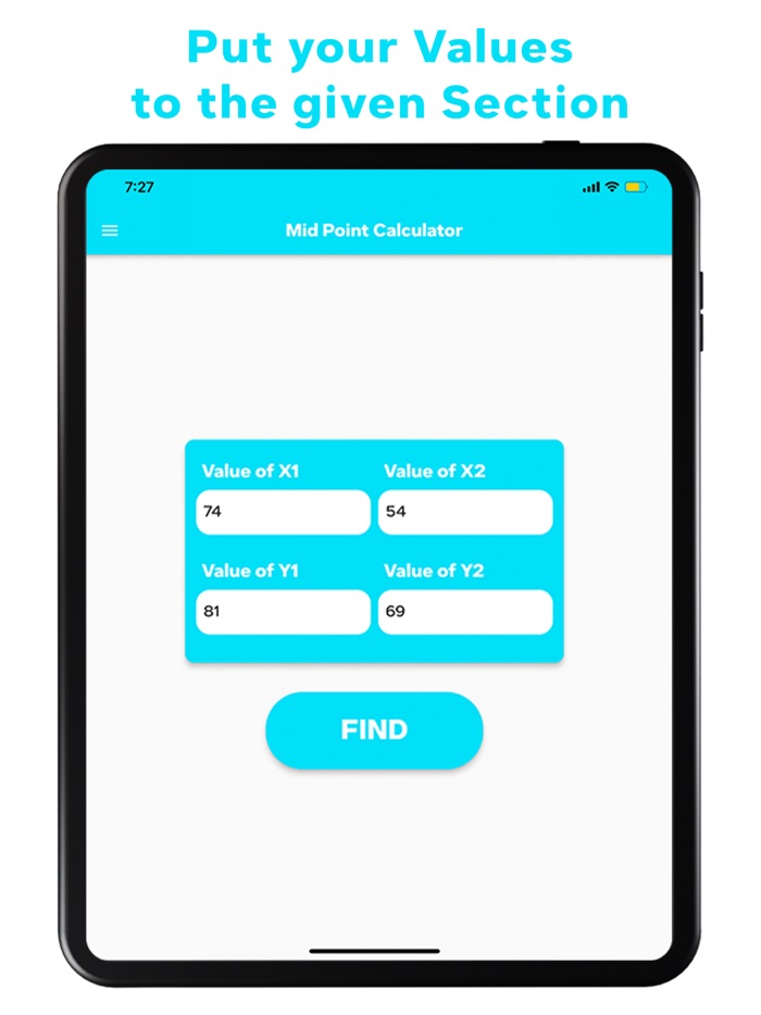 Midpoint Calculator App