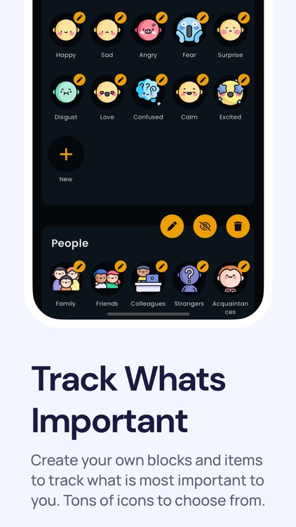 Blissful Journal, Mood Tracker