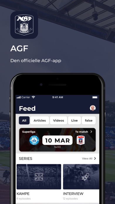 AGF App Screenshot