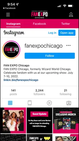 Game screenshot FAN EXPO Chicago apk