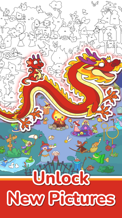 Sticker Magic Puzzle Screenshot