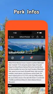 national forests northwest iphone screenshot 4