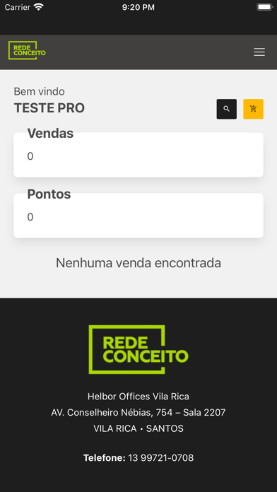 Rede Conceito Screenshot