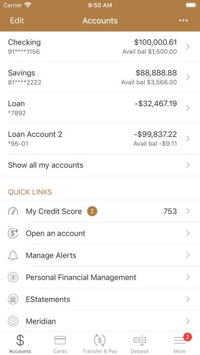 Big Horn Federal Mobile Screenshot