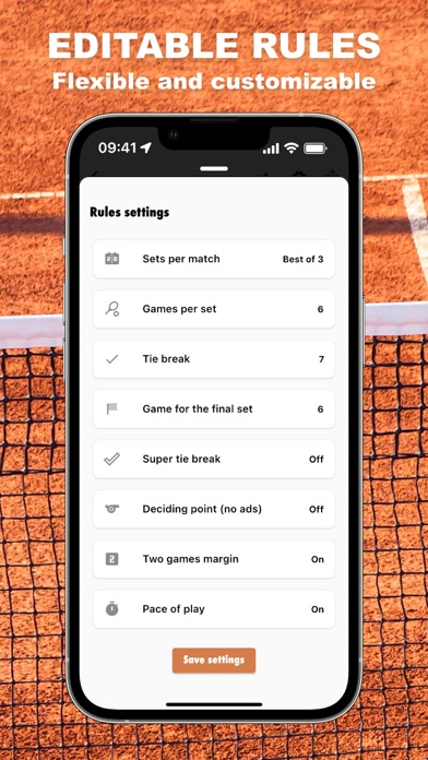 Tennis Score Keepr Screenshot