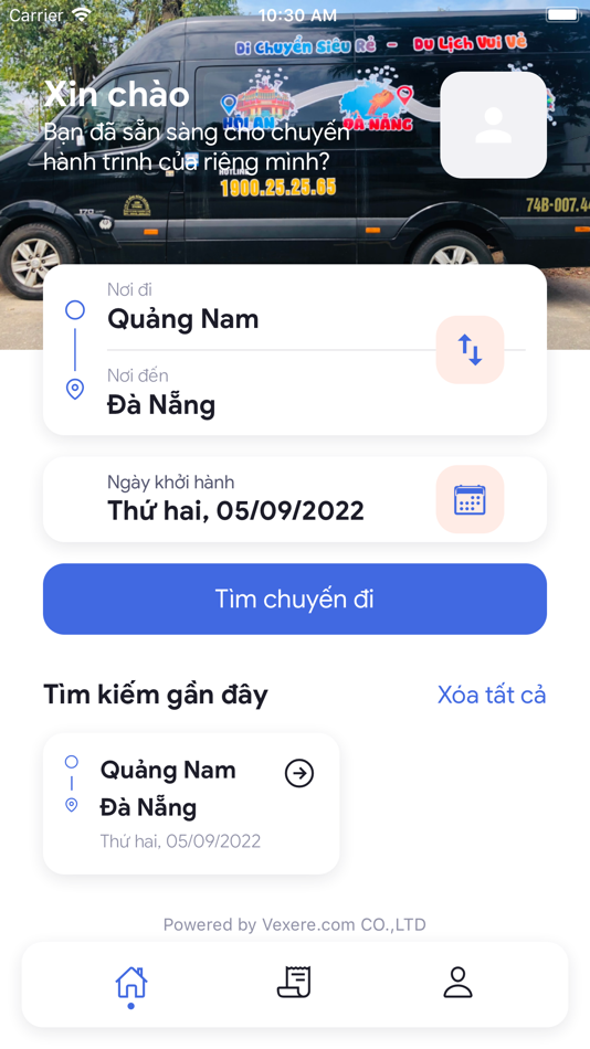 #1. ĐỒNG HÀNH TRAVEL BUS (iOS) By: VEXERE JOINT STOCK COMPANY