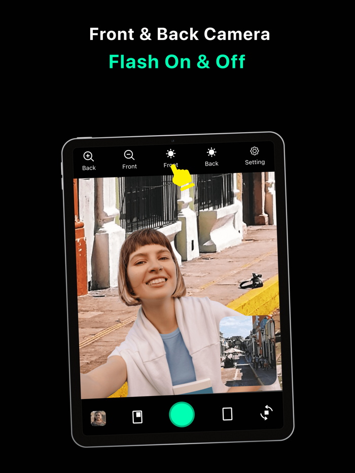 Front and Back Camera Recording