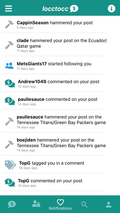 locctocc: Sports Betting Screenshot