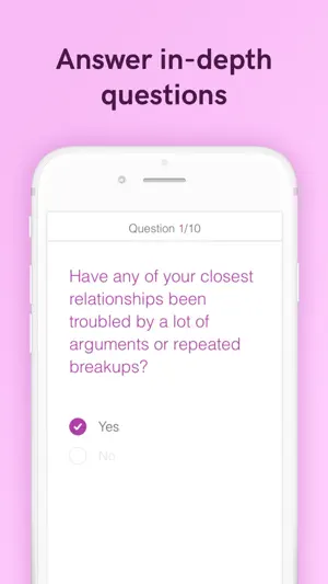Borderline Personality Test screenshot 3