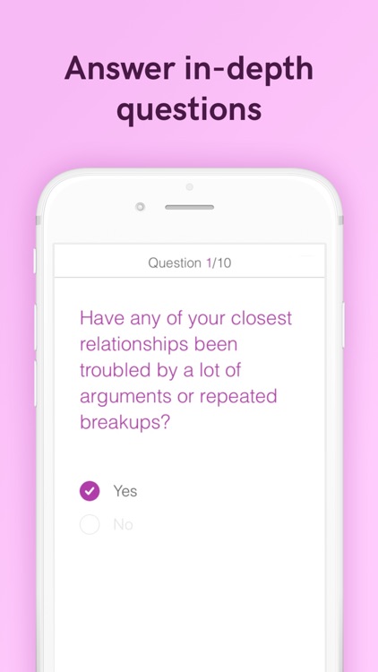 Borderline Personality Test