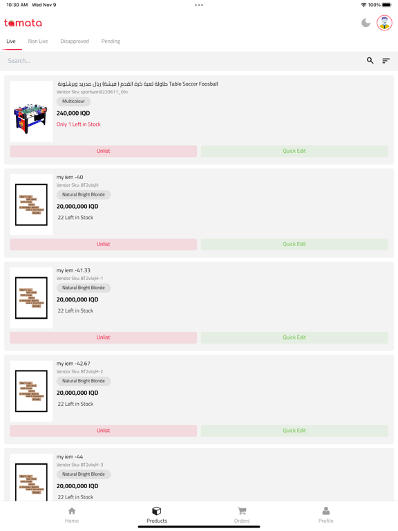 Screenshot #4 pour Tamata Vendor