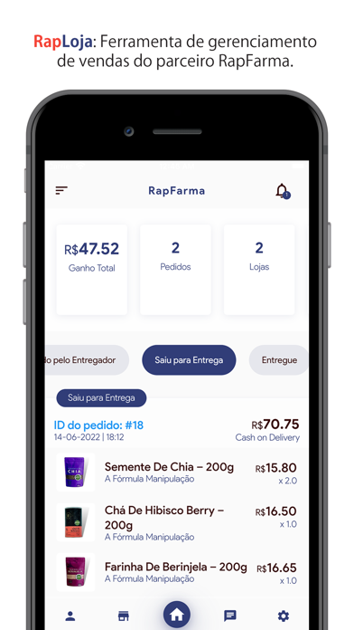 RapLoja Ferramenta do Parceiro Screenshot