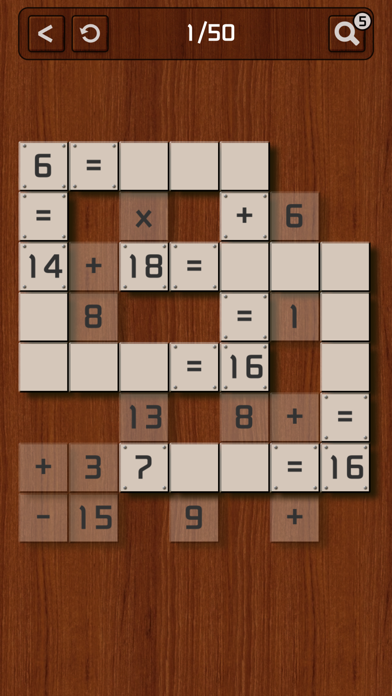 Math Crossword :Brain Training Screenshot