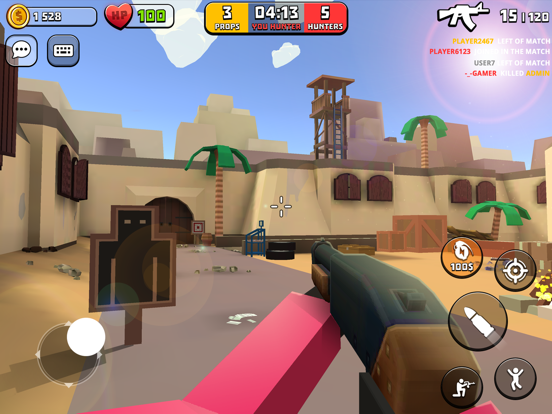 Screenshot #6 pour HIDE - online pixel shooter.