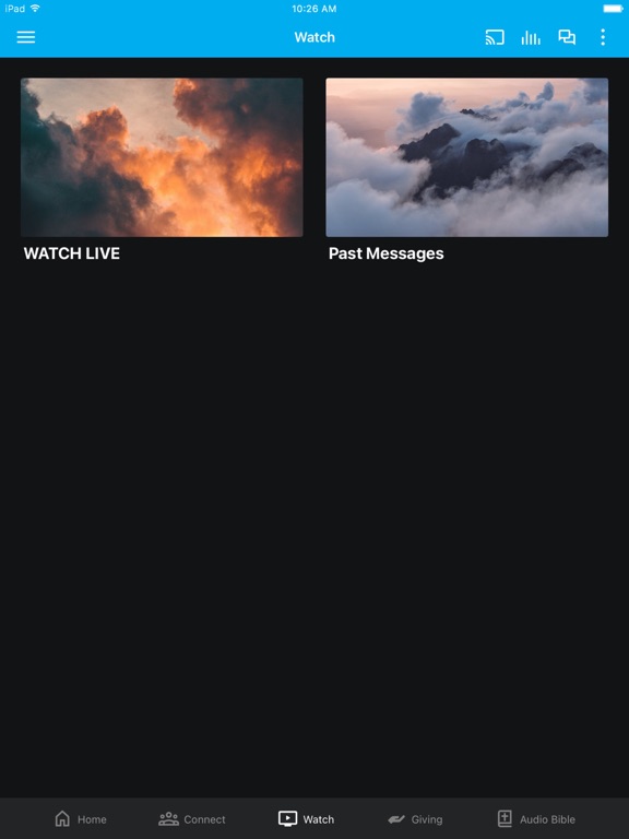Grace Family Church Ontario iPad screenshot 2 - Lifestyle app