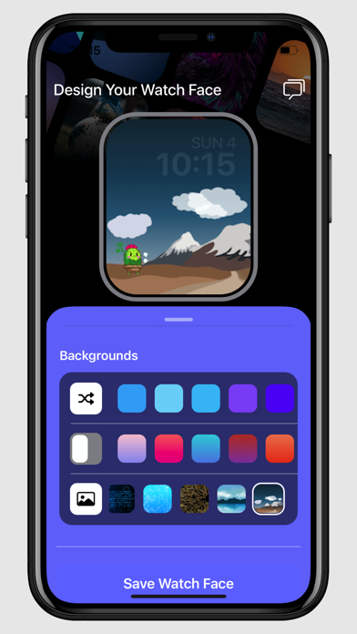 Watch Face Design Screenshot