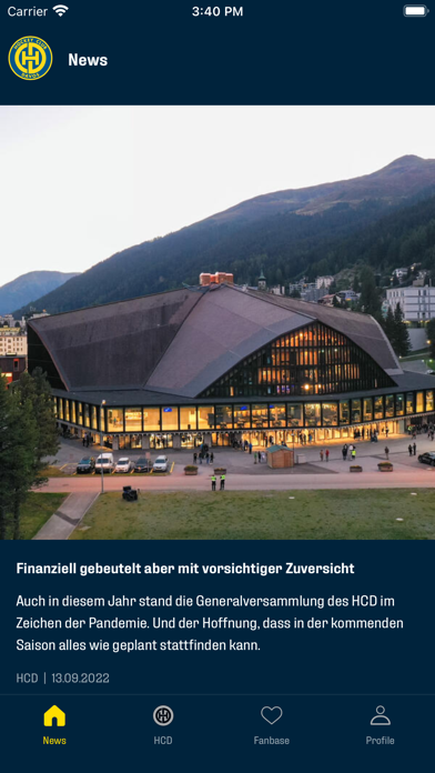 Hockey Club Davos Screenshot