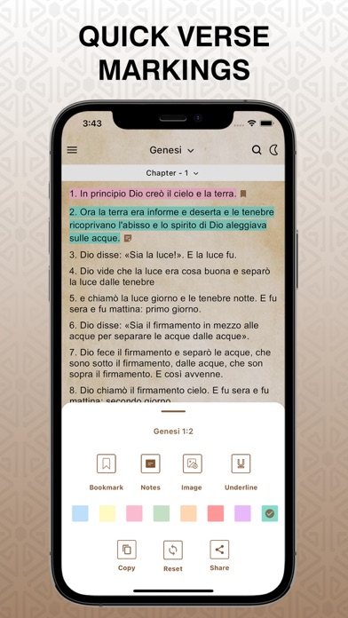 Italian Catholic Bible CEI Pro Screenshot