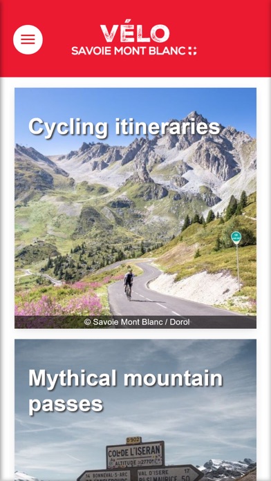Savoie Mont Blanc Cycling Screenshot