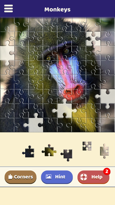Monkey Love Puzzle Screenshot