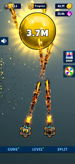 Game screenshot Laser Split: Ball Blaster Game hack