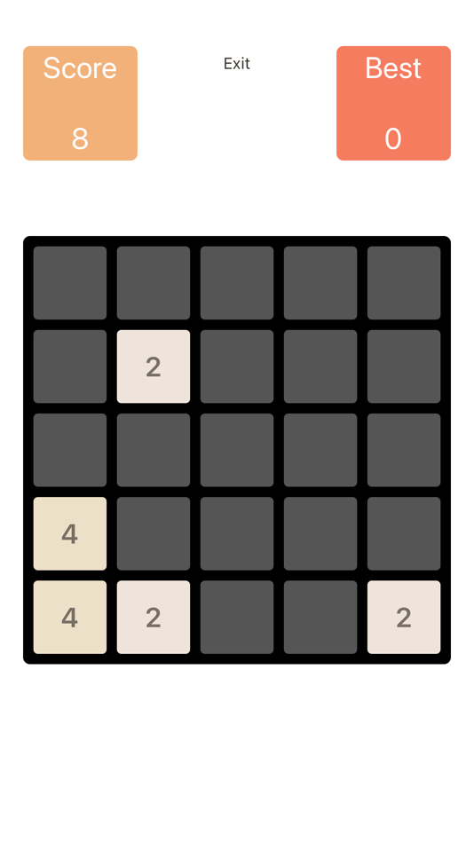 #3. 2048・Number Puzzle Game (iOS) 由: Golden Mind Services LTD