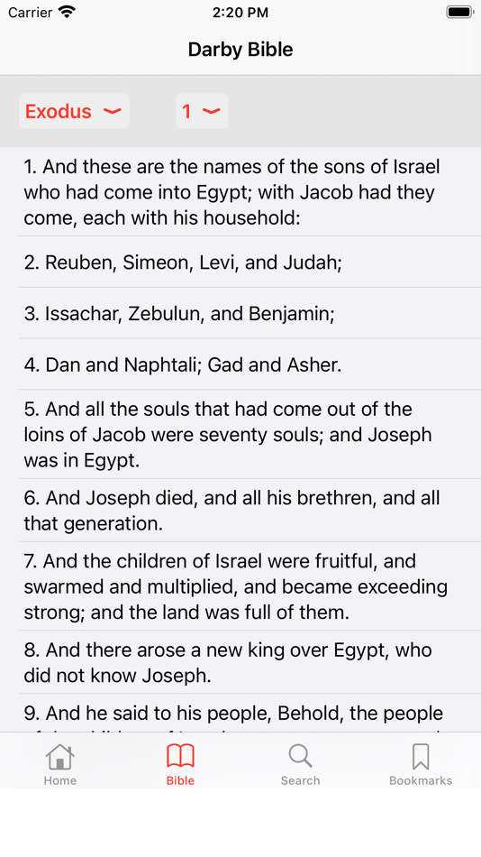 #1. Darby Bible Translation (iOS) Ved: David Maraba