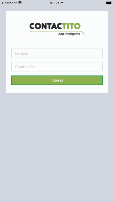 Contactito Screenshot