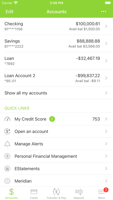 Northeast Community CU Screenshot