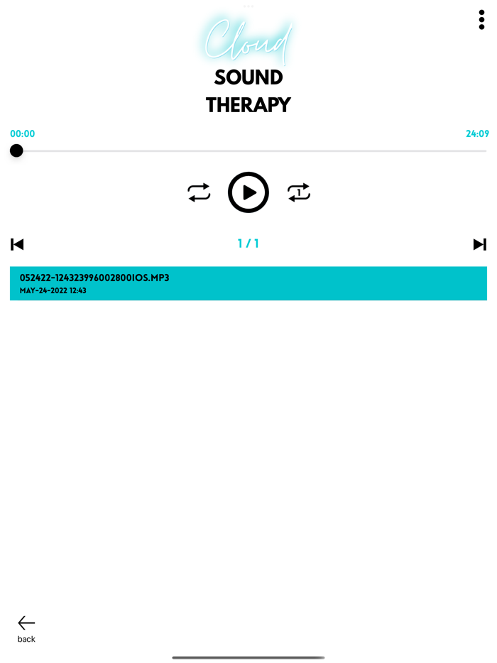 CLOUD SOUND THERAPY VOICE CODE
