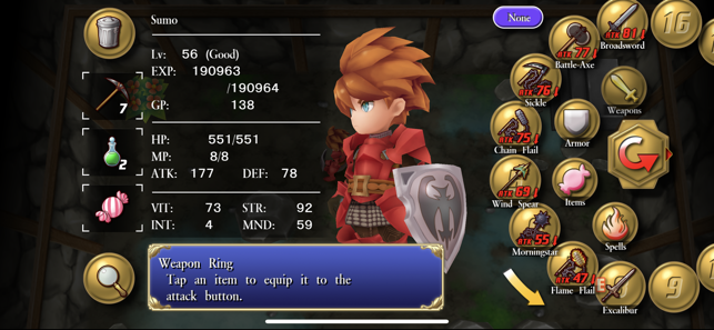 ‎Adventures of Mana Screenshot