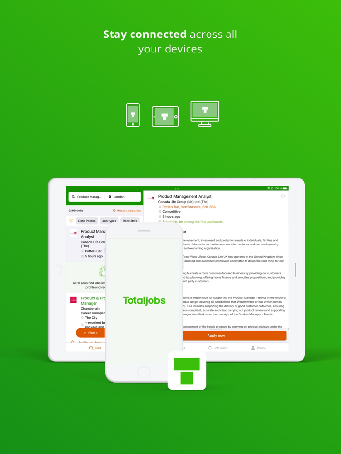 Totaljobs - UK Job Search App