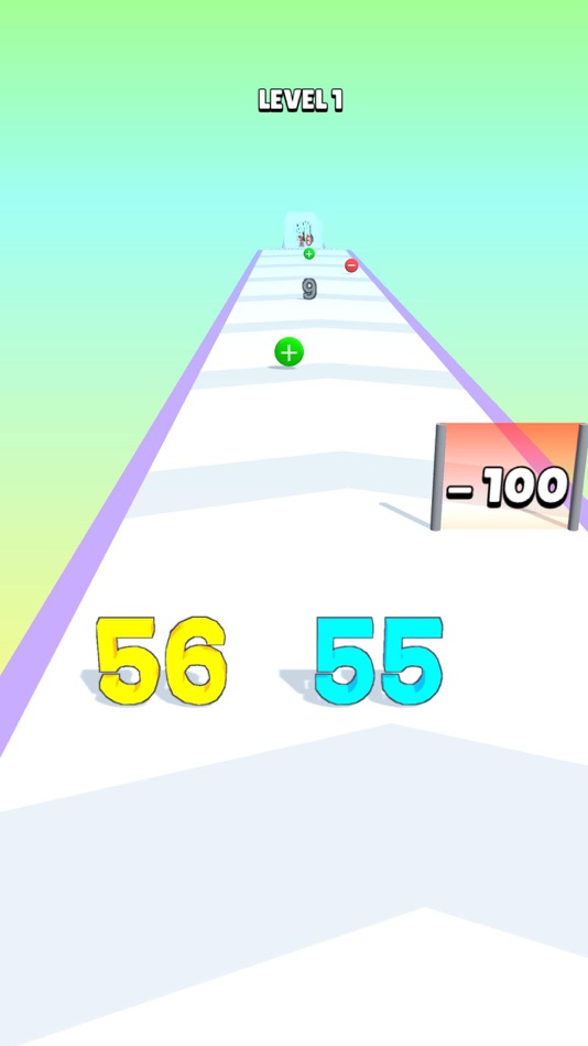 #6. Numbers Rush 3D (iOS) 由: TINKERBOX YAZILIM SANAYI VE TICARET LIMITED SIRKETI