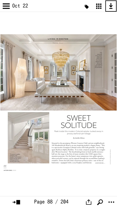 Modern Luxury Interiors Boston Screenshot