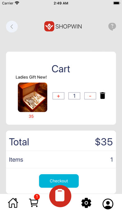 Shopwin App Screenshot