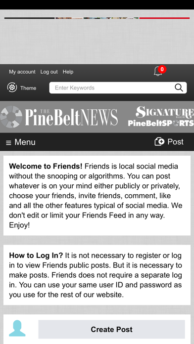 Pine Belt News Screenshot