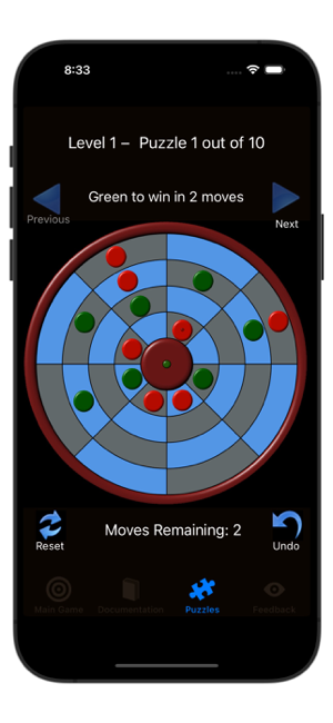 ‎Circular Tic Tac Toe Screenshot