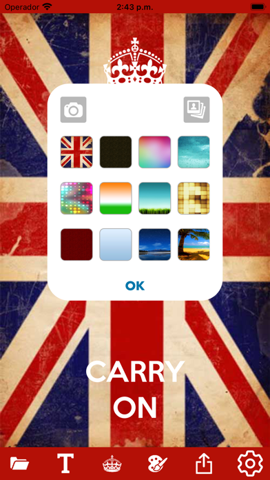 Keep calm generator and maker Screenshot