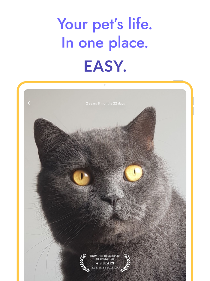 Huply pet photo album and diary