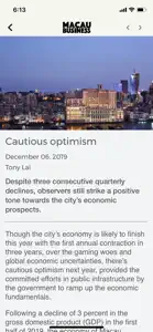 Macau Business News screenshot #1 for iPhone