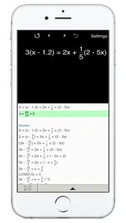 equation solver 4in1 iphone screenshot 2