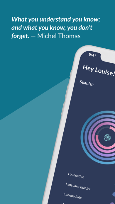 Languages with Michel Thomas Screenshot