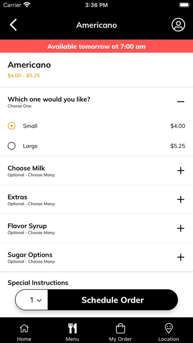 Laughing Horse Coffee & Tea Co Screenshot