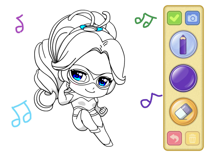 Ladybug Chibi Coloring