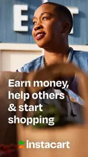 instacart shopper: earn money iphone screenshot 1