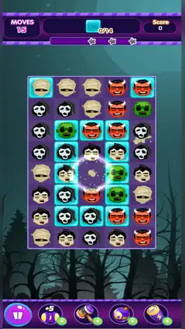 Game screenshot Match of Horrors : Swipe Game hack