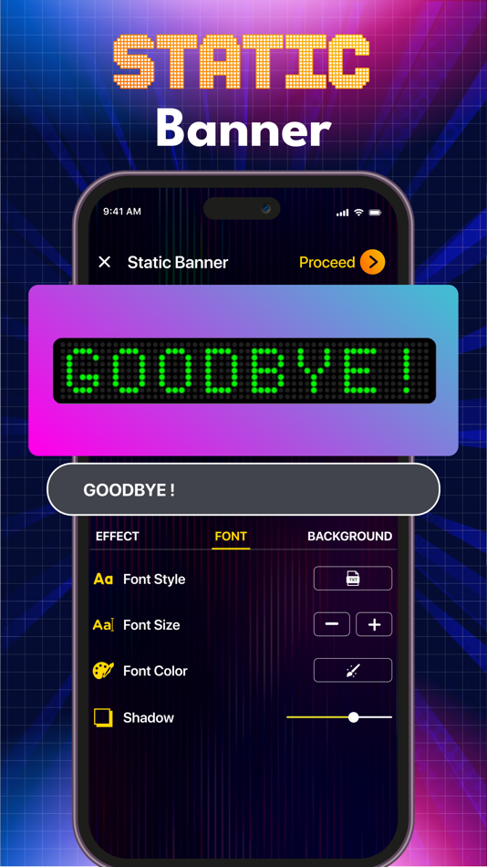 #1. LED Banner ; LED Scroller (iOS) Podle: Zain ul Abdin