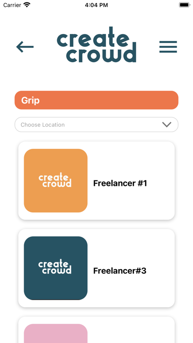 Create Crowd Screenshot